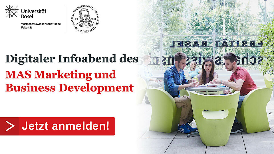 Infoveranstaltung des MAS Marketing und Business Development 