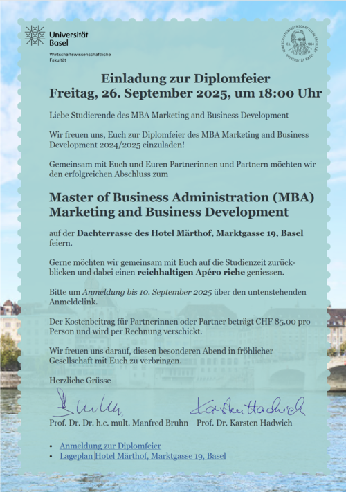 Einladung Diplomfeier 20250926