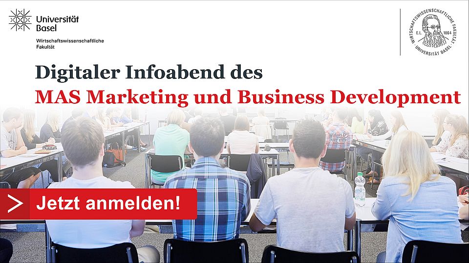 Infoveranstaltung des MAS Marketing und Business Development 